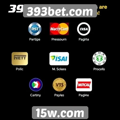Métodos de pagamento aceitos no 393bet