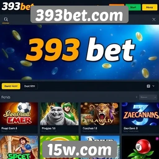 Variedade de jogos disponíveis na 393bet.com